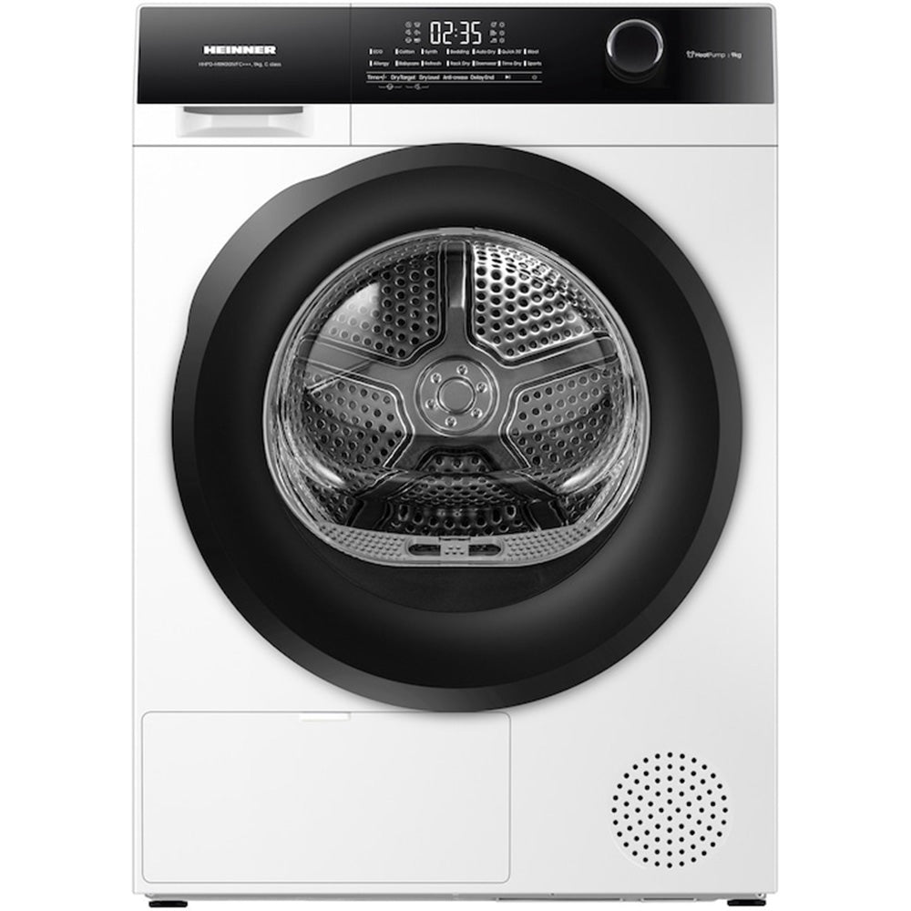 Heinner HHPD-HMK90IVFC+++ Warmtepompdroger – 9 kg – Inverter – Touch