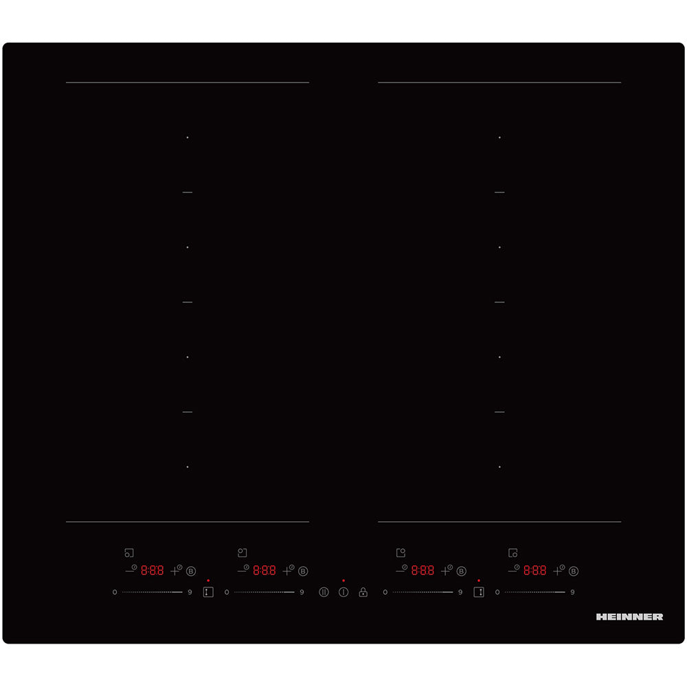 Heinner HBHI-M4ZB2FXSMTC Inductiekookplaat – 4 Zones – Touch – Kinderslot