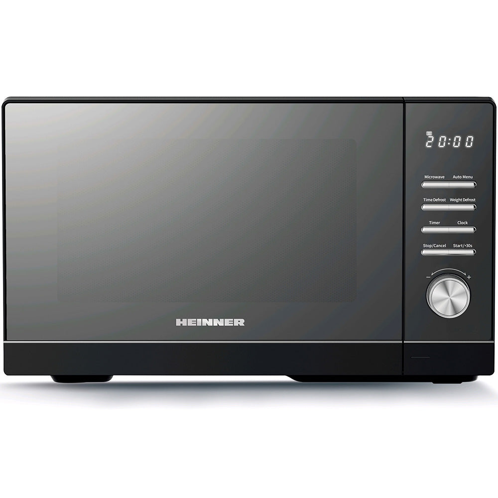 Heinner HMW-MD25DMRBK Magnetron 25 L – 800 W – 8 Auto Programma’s
