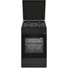Cuisinière à gaz Heinner HFSC-S60LITGC-BK – 4 brûleurs – four électrique avec gril – noir