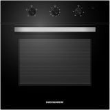 Heinner HBO-M654G-GBK Inbouw Oven 70 L – Hetelucht – Grill