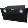 Hotte Heinner HBIH-MD600BK – encastrable – 52 cm – 3 vitesses – noir
