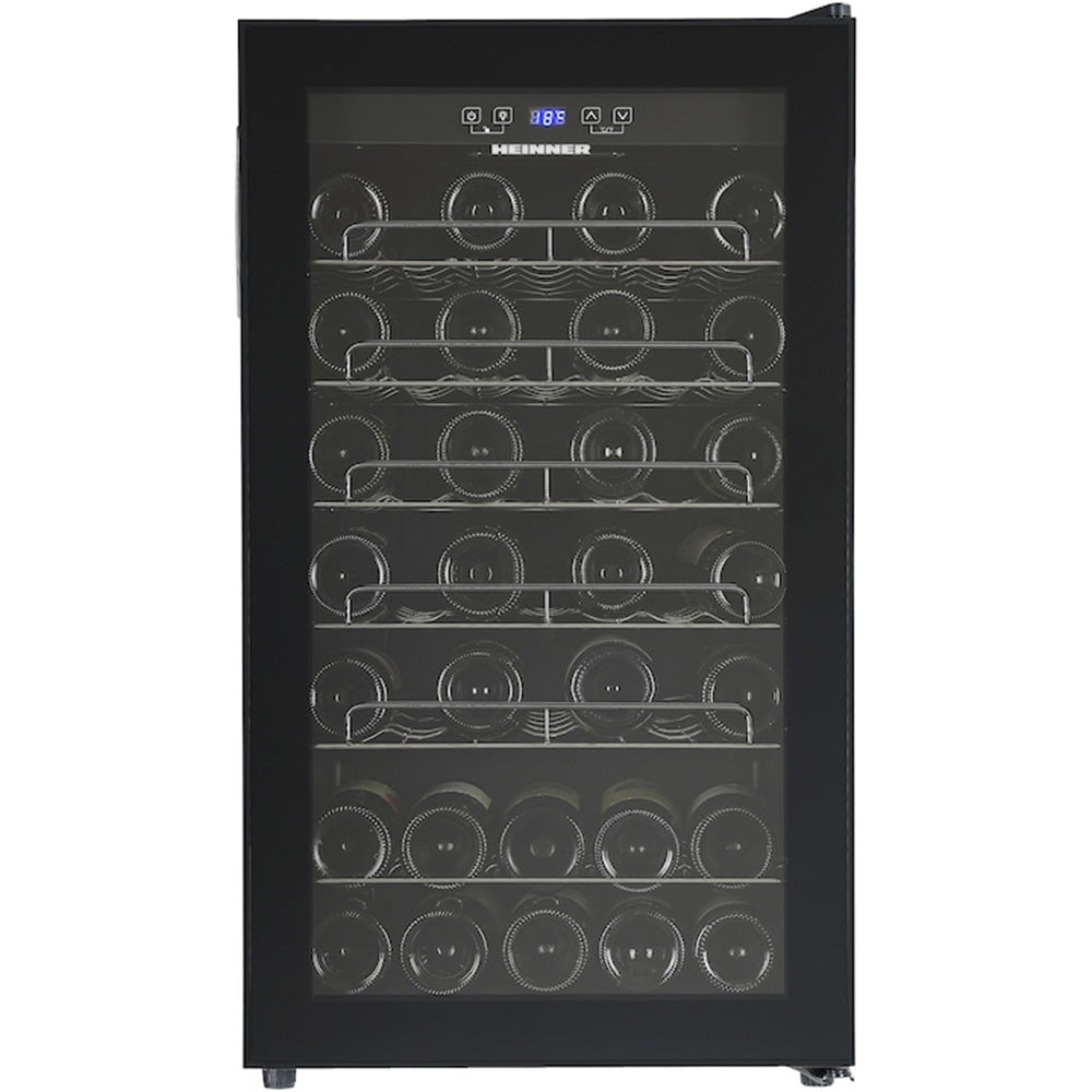 Heinner HRV-A118DRM40 Wijnkoelkast 118 L – 40 Flessen – Metalen Leggers