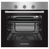 Heinner HBO-S624LTG-IX Inbouw Oven 62 L – Hetelucht – Grill