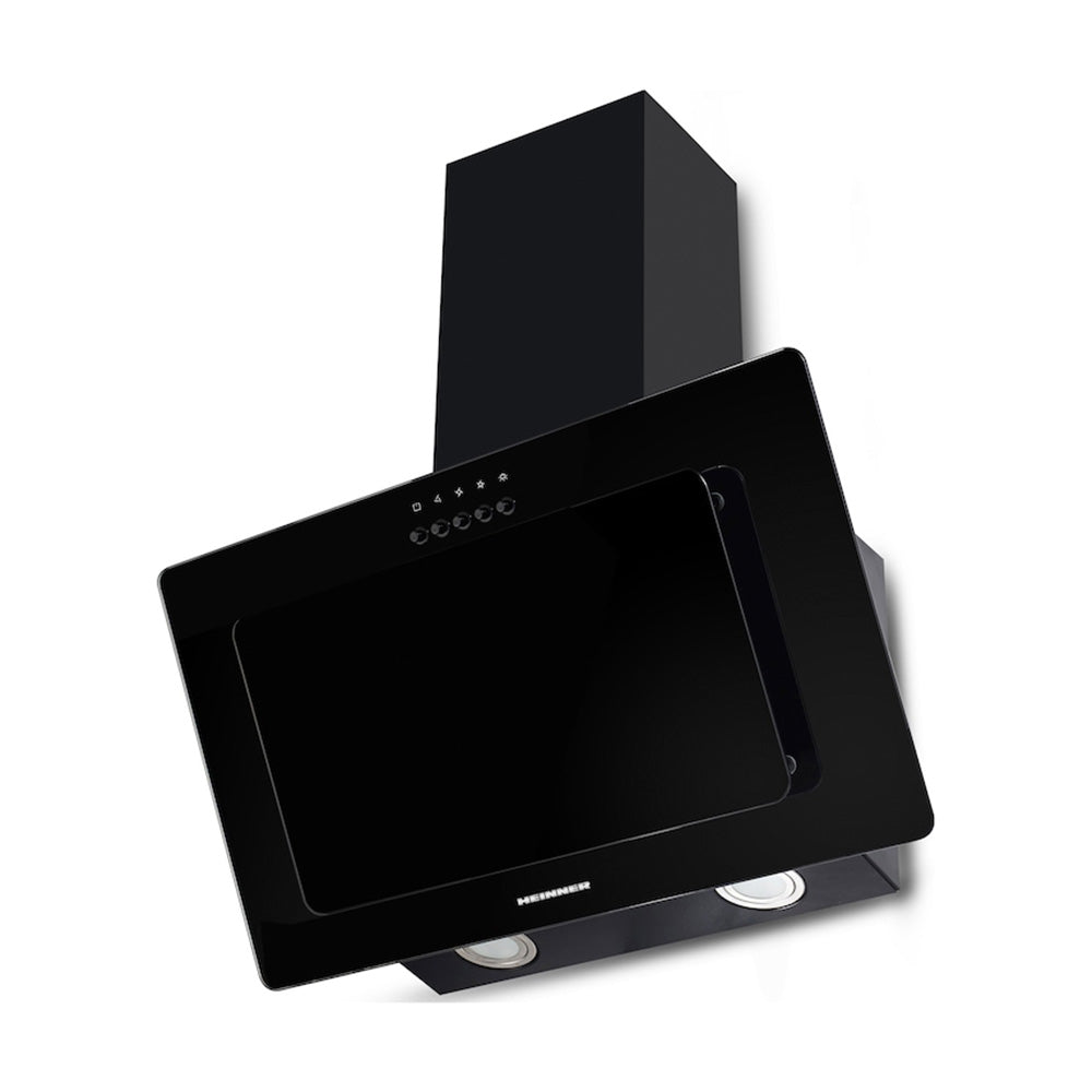 Heinner HDCH-F3560RGBK Afzuigkap 60 cm – 3 Snelheden – Recirculatie