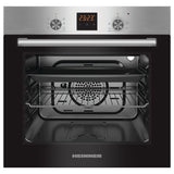 Heinner HBO-S567LDTGC-IX Inbouw Oven 56 L – Hetelucht – Grill – LED