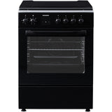 Heinner HFSC-S66FDCC-IBK Gasfornuis 50 cm – 4 Zones – Oven 6 Functies – Grill