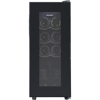 Heinner HRV-A28DRM8 Wijnkoelkast 28 L – 8 Flessen – Metalen Leggers