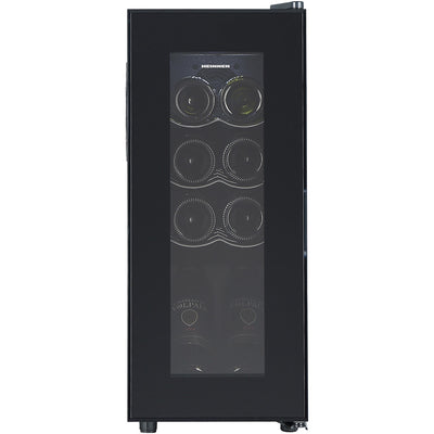 Heinner HRV-A28DRM8 wijnkoelkast – 28 liter – 8 flessen – metalen leggers