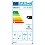 Heinner HDCH-MD60TIX Afzuigkap 60 cm – 4 Snelheden – Touch