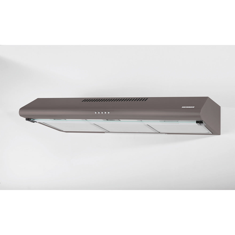 Heinner HCH-490-BRW Wandschouw Afzuigkap 90 cm – 3 Snelheden