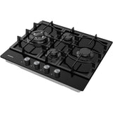 Heinner HBH-M452IWFGBK Gaskookplaat – 4 Branders – Wokbrander – Gietijzer