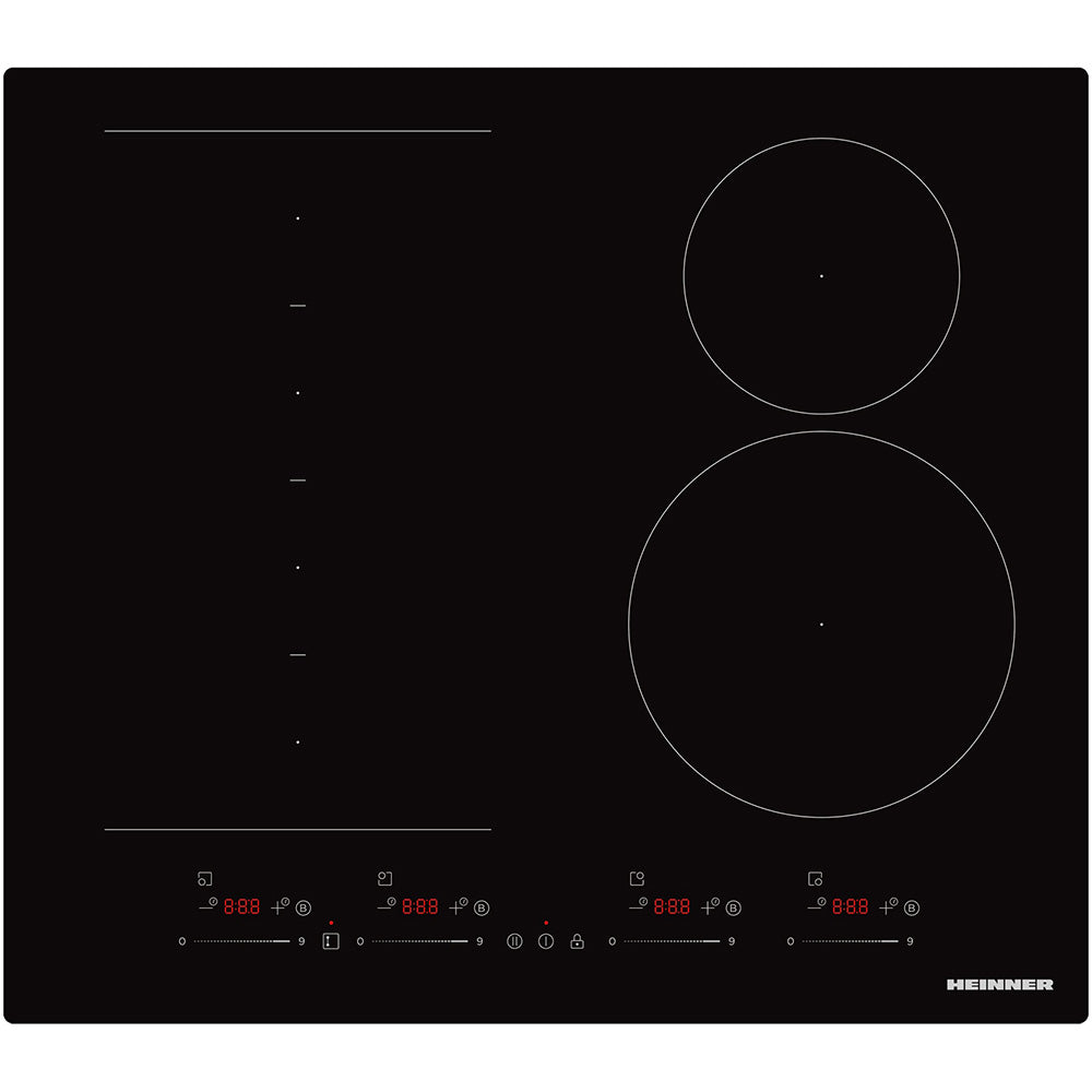 Heinner HBHI-M4ZB1FXSMTC Inductiekookplaat – 4 Zones – Touch