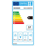 Heinner HDCH-MD90TIX Wandschouw Afzuigkap 90 cm – 4 Snelheden – Touch