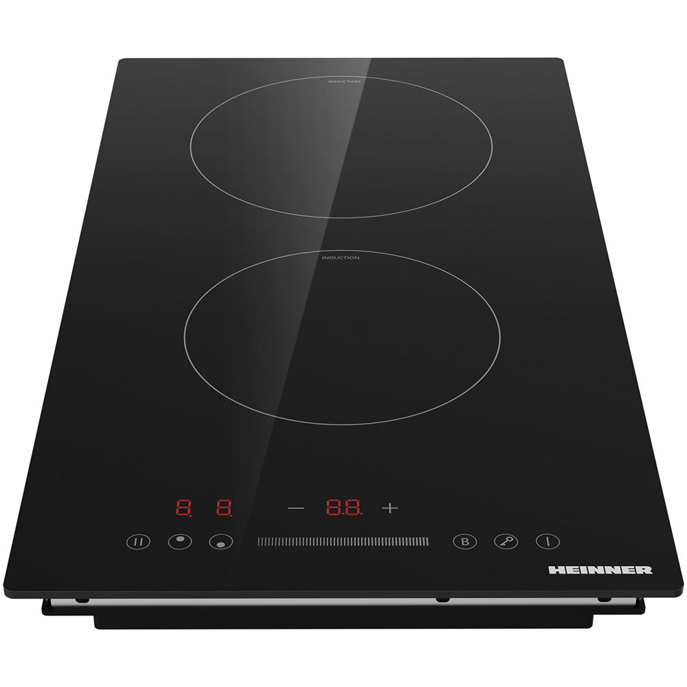 Heinner HBHI-M2ZBSTC Inductiekookplaat – 2 Zones – Slider Touch – Kinderslot