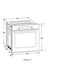 Heinner HBO-S624LTG-IX Inbouw Oven 62 L – Hetelucht – Grill