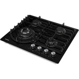 Heinner HBH-M447IWFGBK Gaskookplaat – 4 Branders – Wokbrander – Gietijzer