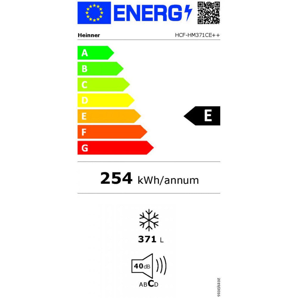 Heinner HCF-HM371CE++ Vrieskist 371 L – Snelvriesfunctie