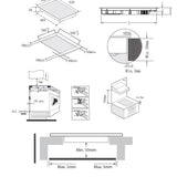 Heinner HBHI-M2ZBSTC Inductiekookplaat – 2 Zones – Slider Touch – Kinderslot