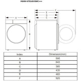 Heinner HWM-H7014IVSMC+++ Wasmachine 7 kg – 1400 RPM
