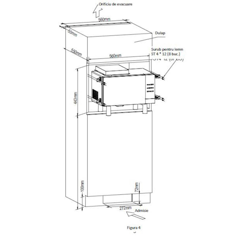 Heinner HMW-23BIXBK Magnetron – 23 L – Grill – LED