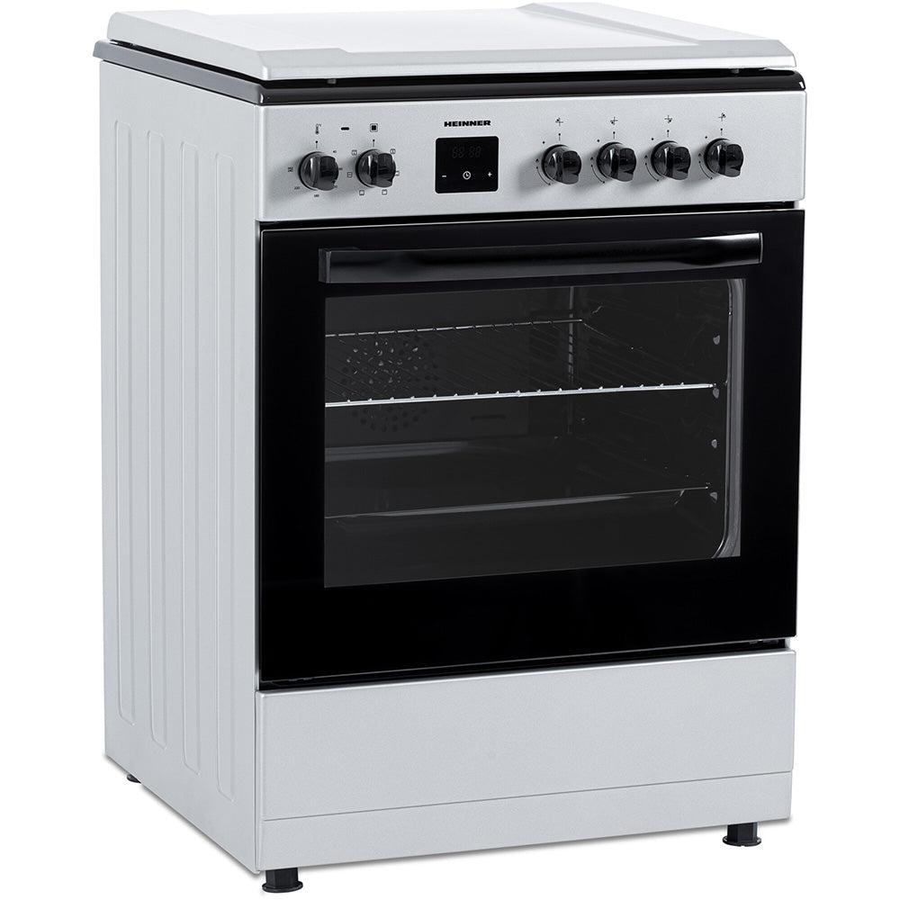 Heinner HFSC-S66FDC-BIX Gasfornuis – 4 Branders – Oven 6 Functies – Grill