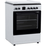 Heinner HFSC-S66FDC-BIX Gasfornuis – 4 Branders – Oven 6 Functies – Grill