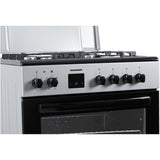 Heinner HFSC-S66FDC-BIX Gasfornuis – 4 Branders – Oven 6 Functies – Grill