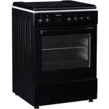 Heinner HFSC-S66FDCC-IBK Gasfornuis 50 cm – 4 Zones – Oven 6 Functies – Grill