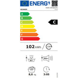 Heinner HHPD-HMY80IVFC+++ Warmtepompdroger – 8 kg – Inverter