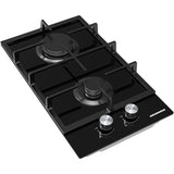 Heinner HBH-M302FGBK Gaskookplaat 30 cm – 2 Branders – Gietijzer