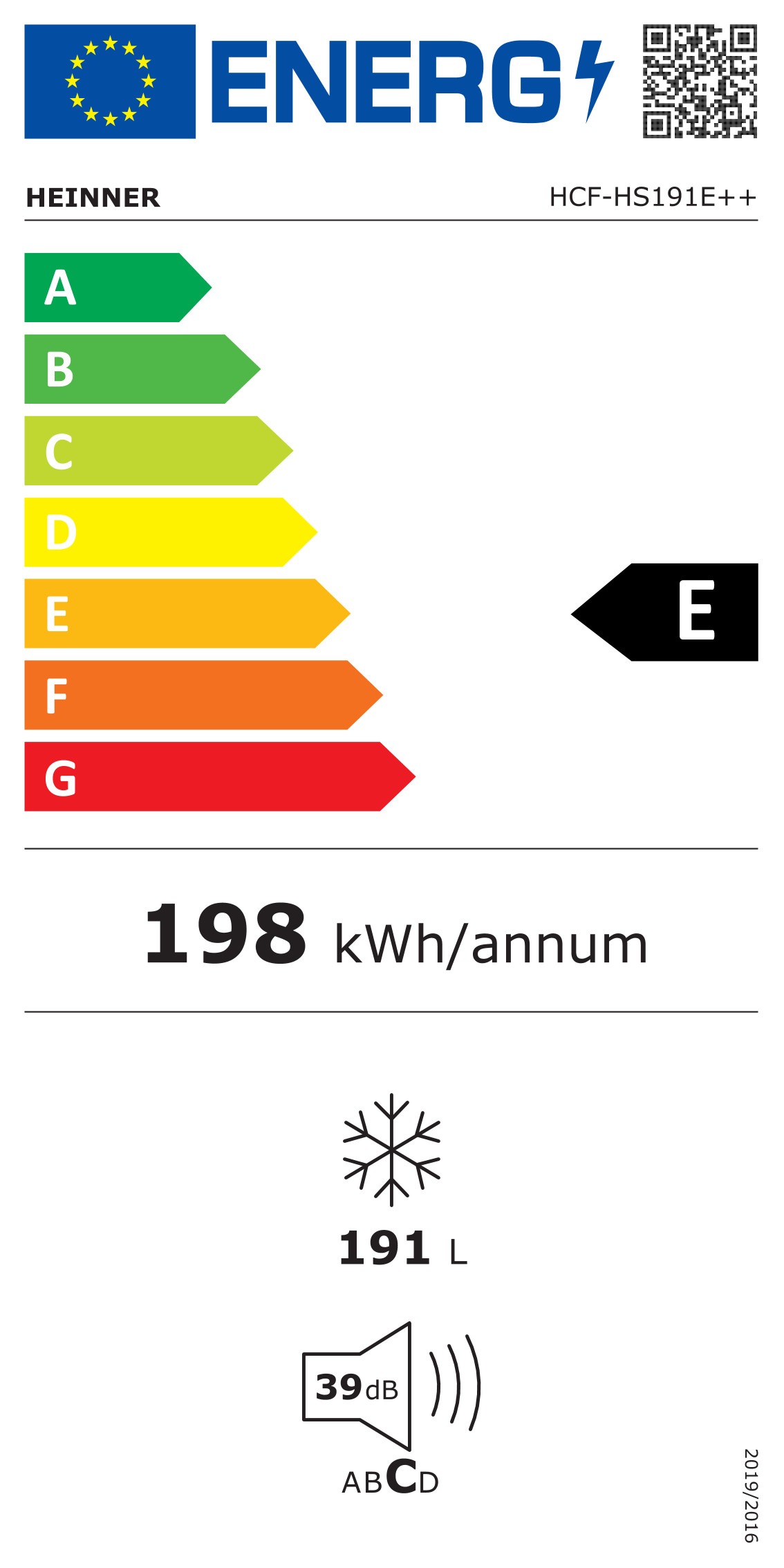 Energielabel E