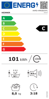 EU-energielabel HHPD-HMK80IVFC