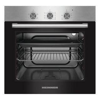 Heinner inbouw oven HBO-S624LTG-IX – 62 liter – hetelucht – grill