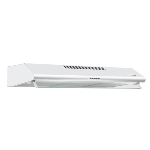 Hotte Heinner HCH-490-WH – cheminée murale – blanc – 3 vitesses – Éclairage LED – recyclage – photo du produit