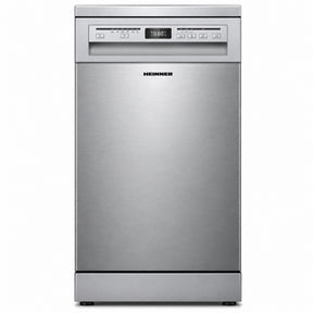Heinner Freestanding Dishwasher HDW-FSM45609DXE – 9 place settings – AquaStop – energy class E – stainless – product photo