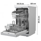 Heinner Freestanding Dishwasher HDW-FSM45609DXE – 9 place settings – AquaStop – energy class E – stainless steel – image 3