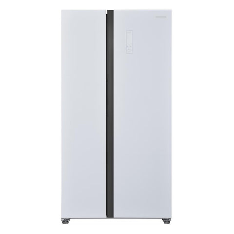 Heinner American Fridge Freezer HSBS-H442NFGWHE – 442L – No Frost – White -energy rating E – product photo
