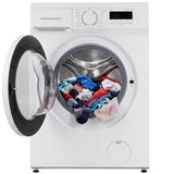 Heinner wasmachine HWM-M6010SMD – 6 kg – 1000 toeren – smal – energielabel D