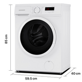 Wasmachine Heinner HWM-M7012SMD – 7 kg – 1200 toeren – smal – energielabel D