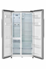 Heinner HSBS-M548NFINVXE Amerikaanse koelkast – 548 liter – No Frost – inverter – energielabel E – inox
