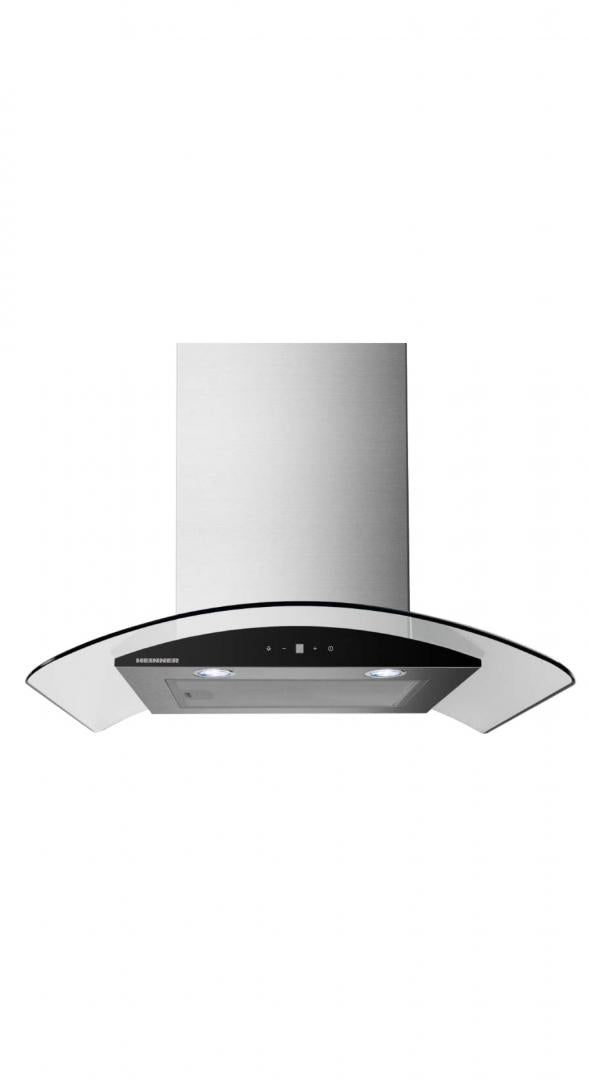 Heinner HDCH-MD650GIX afzuigkap – energielabel A+++ – inox