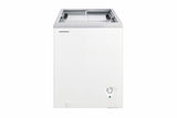 Heinner HSF-M84WHC vrieskist – 84 L – schuifglasdeksel – wit