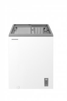 Heinner Freezer/fridge HSF-M82INVWHB – chest freezer – 82 L – sliding glass lid – convertible