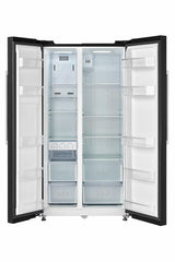 Heinner HSBS-M548NFINVBKE Amerikaanse koelkast – 548 liter – No Frost – inverter – energielabel E – zwart