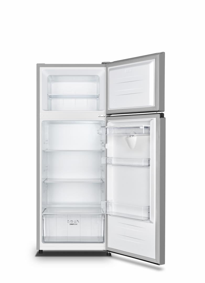 Heinner HF-HS205SWDE kastmodel koelkast – 206 liter – waterdispenser – energielabel E – zilver