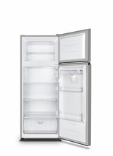Heinner HF-HS205SWDE kastmodel koelkast – 206 liter – waterdispenser – energielabel E – zilver
