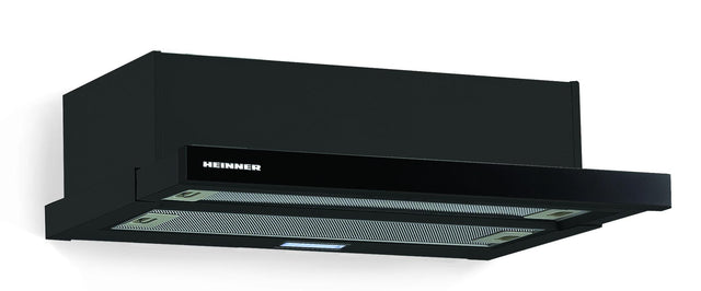 Heinner HTCH-490GBK afzuigkap – energielabel C – zwart
