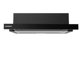 Heinner HTCH-MD400GBK afzuigkap – energielabel B – zwart glas