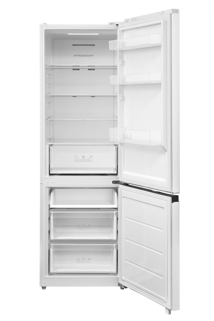Heinner HCNF-M330INVE koel-vriescombinatie – 330 liter – No Frost – inverter – energielabel E – wit